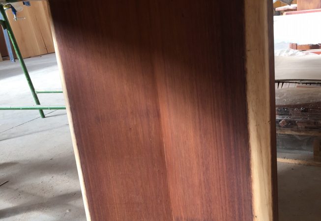 Pie en forma de rombo